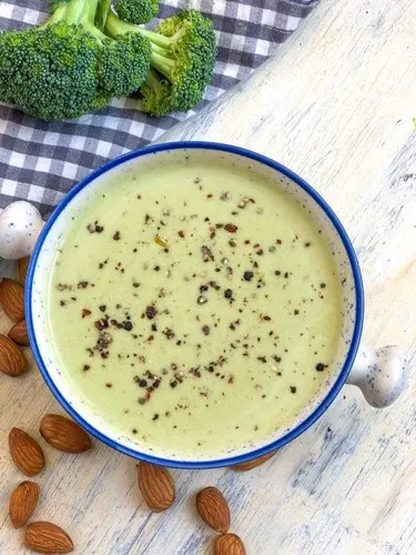 Pure Jain Almond Broccoli Soup
