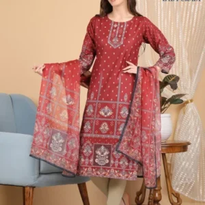 Printed Straight Kurti S5