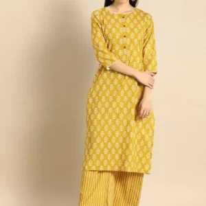 Cotton Printed Kurti Palazzo