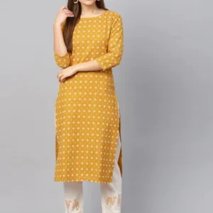 Cotton Printed Kurti Pant