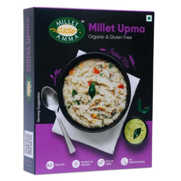 Millet Rava Upma Mix Organic 250gm - Image 3