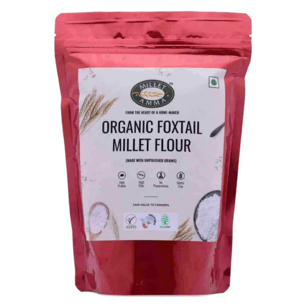 Foxtail Millet Flour Organic 500 G