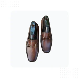 Handmade Leather Loafer Shoes