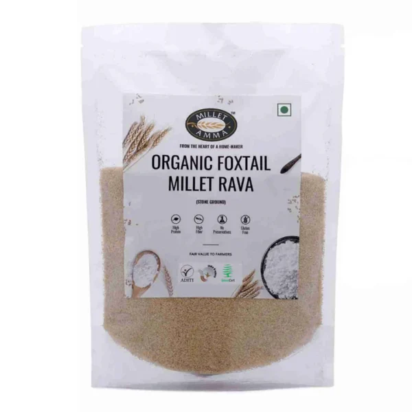 Foxtail Millet Rava Organic 500gm