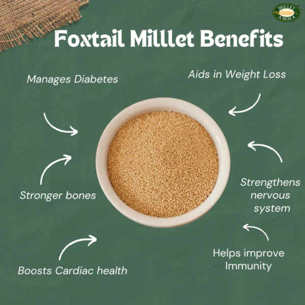 Foxtail Millet Rava Organic 500gm - Image 3