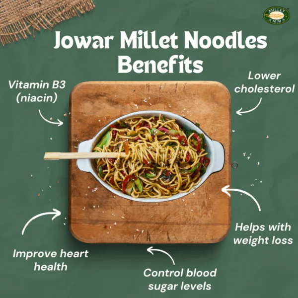 Jowar Millet Instant Noodles 175gm - Image 3