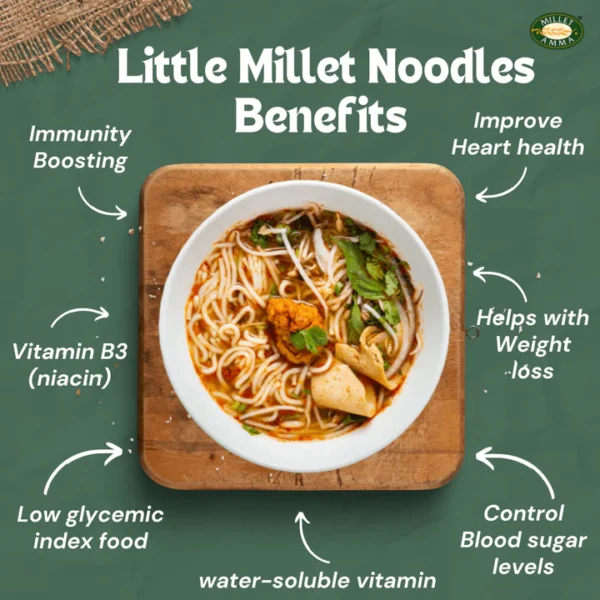 Little Millet Instant Noodles 175gm - Image 2