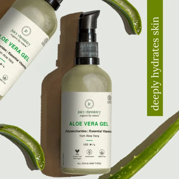 100% Pure And Certified Organic Aloe Vera Gel