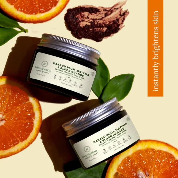 Kakadu Plum, Matcha And Blood Orange Face Mask