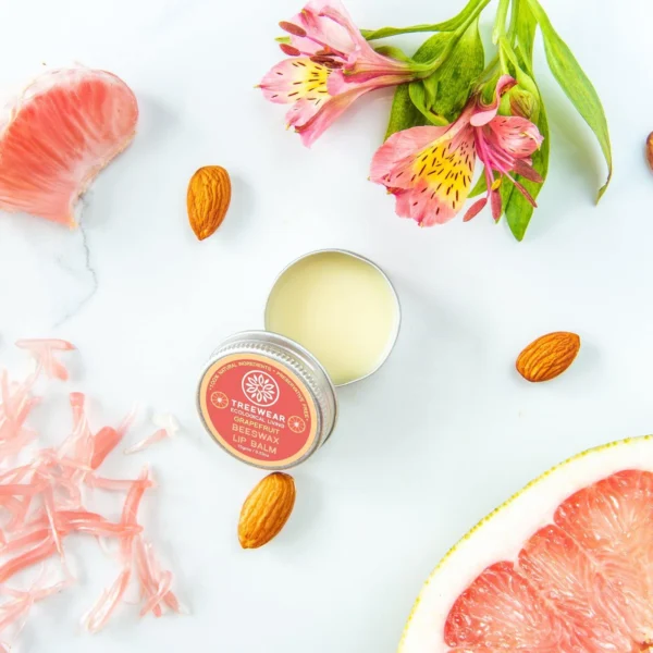 Natural Wax Lip Balm - Grapefruit - Image 3