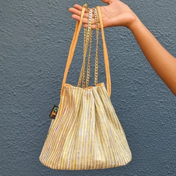 Upcycled Handwoven Potli Sling (PS0424-002) MS_W