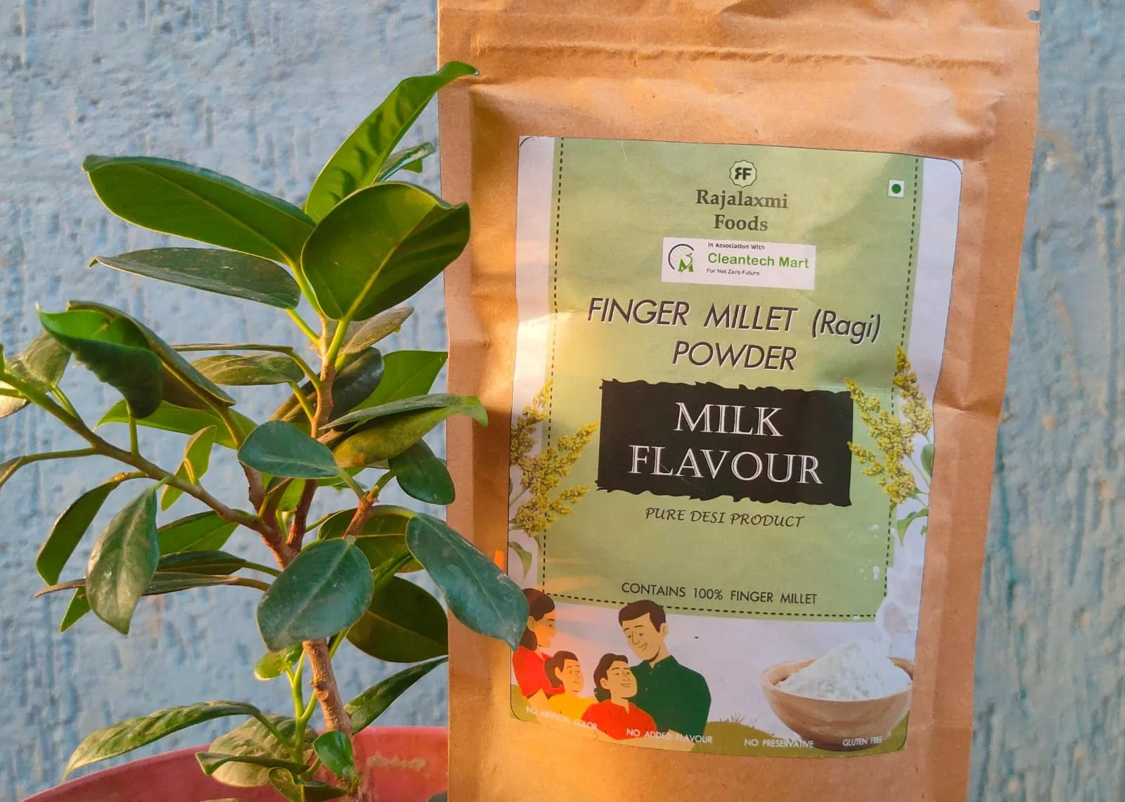 Finger Millet powder (Milk Flavour) 150gm